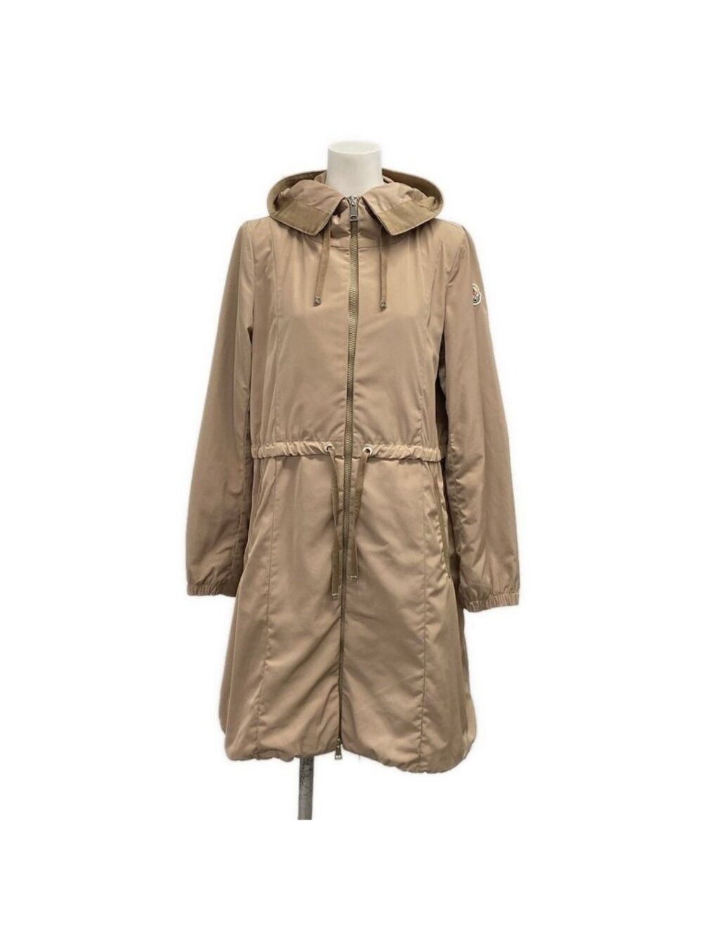 Moncler Coat XS Tuile Beige Spring Autumn